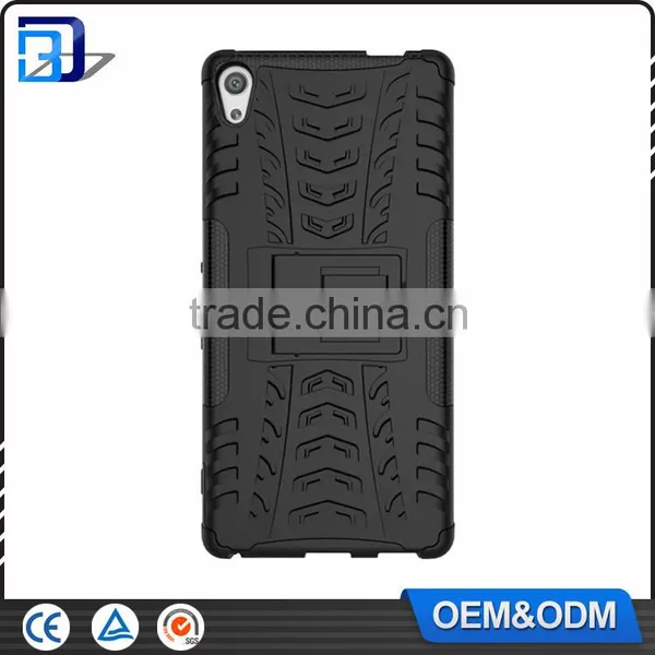High Quality Thin Armor Shockproof Hybrid Rubber Hard Rugged Case For Sony Xperia XA Ultra C6 Back Cover Express China photo-2