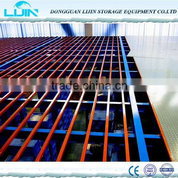Customized Warehouse Storage Steel Metal Mezzanine Rack Floor photo-3