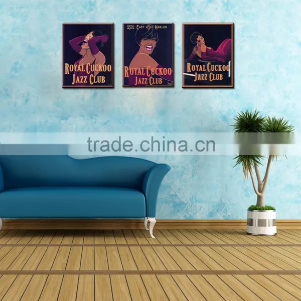 Bedroom Wall Hanging Decorative Art African Woman Painting photo-2