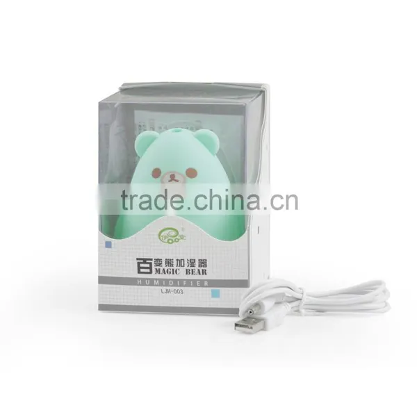 Tabletop Ultrasonic USB Humidifier Diffuser Mist Water Fogger for Beauty photo-6