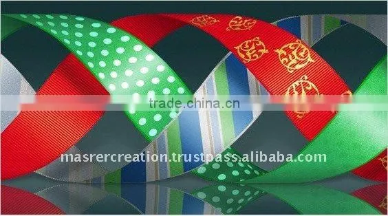 Garment Accessories Multi Color Dyed Polyester Tape