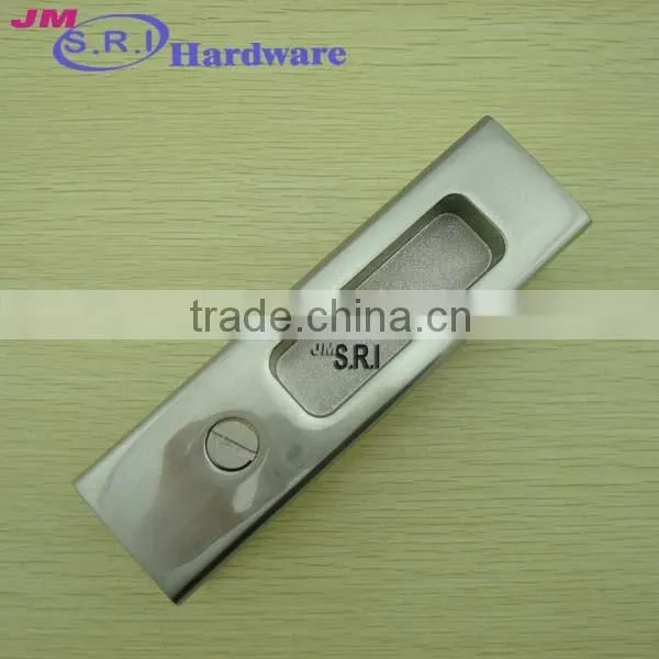 Hot Sale Rectangle Zinc Alloy Sliding Door Lock , Sliding Door Key Lock , Hidden Door Lock photo-2