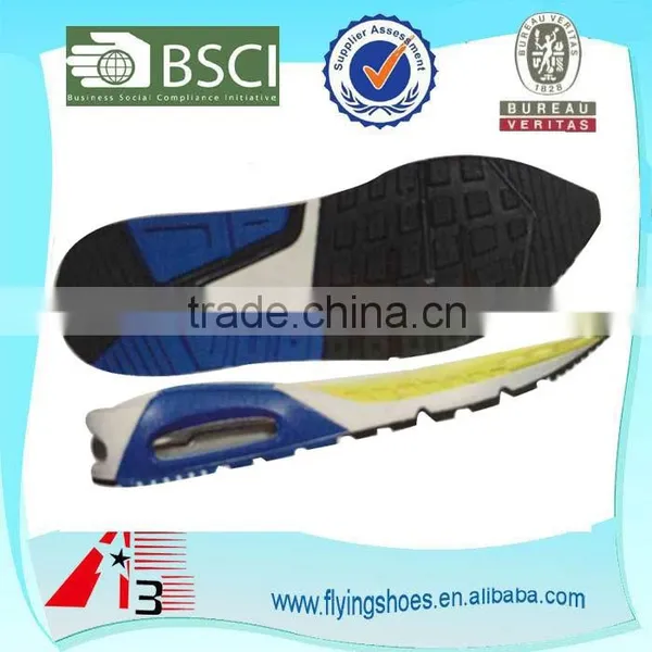2015 Best Quality PU Shoes Sole,air Cushion Sole PU Outsole photo-3