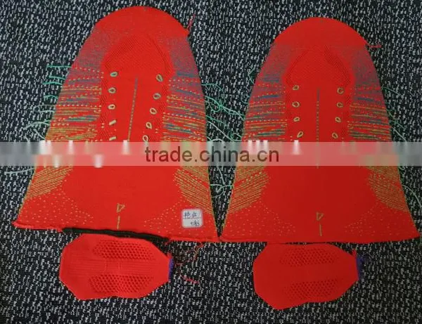 China Shoes Factory Export Sport Flyknit Shoes Cover Vamp Upper photo-2