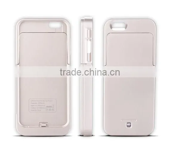 External Battery Case Lithium Ion Battery Phone Power Bank Charge Case 3200mah for Rechargeable Battery for IPhone 6 photo-3
