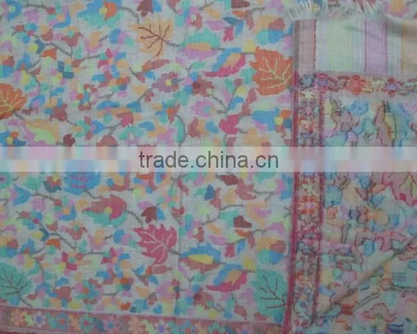 Authentic Kani Shawls in Real Pashmina Wool See Larger Image Authentic Kani Shawls in Real Pashmina Wool photo-2