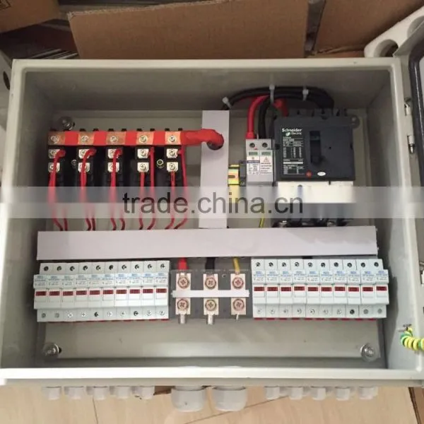 Low Price Factory 6 Inputs Simple Type Solar Strings Box With SPD photo-2