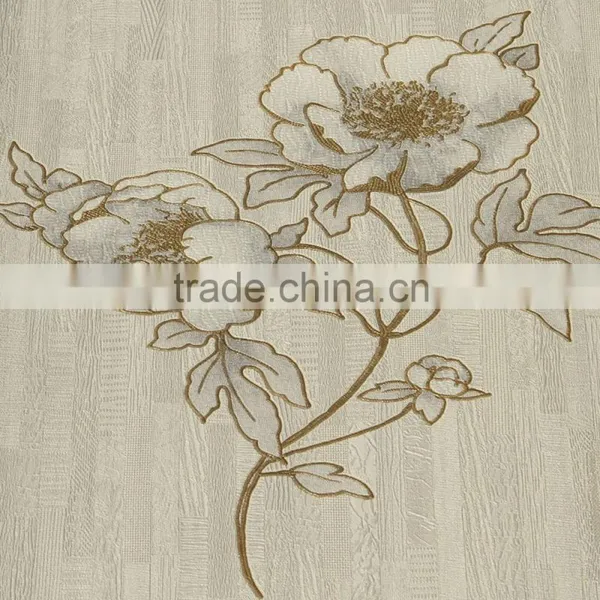 Natural Italian Deep Embossed Vinyl/pvc Wallpaper photo-2