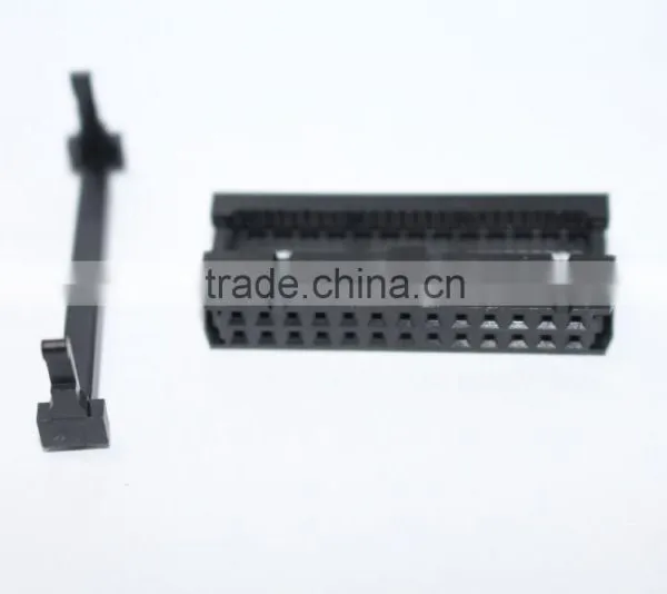 IDC Socket 2.54mm Flat Cable Black 26pin photo-3