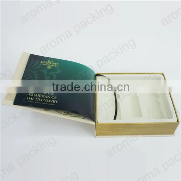 Top Sale Liquor Bottle Packaging, Liquor Bottle Glass Cardboard Gift Boxes photo-4