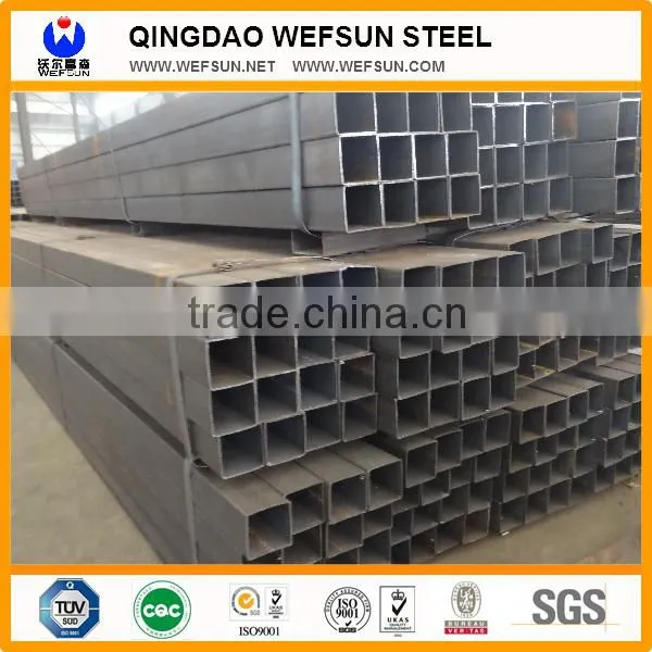 China Supplier Carbon Square Pipe ERW Steel Pipe Square Steel Pipe Galvanized Steel Pipe Q195-235 photo-2