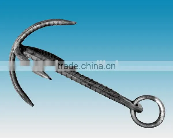 Small Grapnel Fingernails Four Claws Fishing Anchor photo-2
