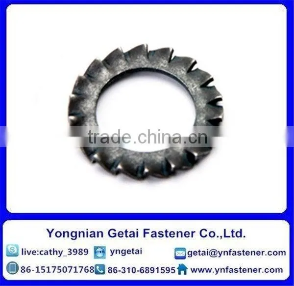 Stainless Steel External Teeth Serrated Lock Washers DIN6798 GB862.2 photo-3
