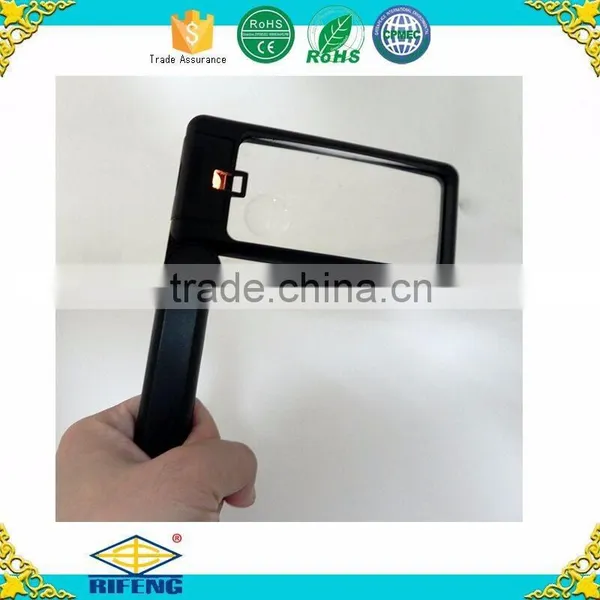 Manufacturer Direct Sale Promotion Price Handheld Magnifier With Led Magnifier Glass Light photo-2