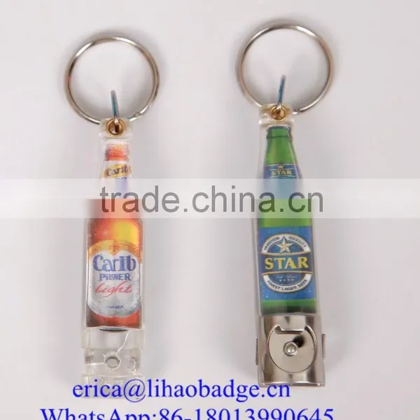 Keychain Bottle Opener, Beer Bottle Shape Opener photo-4