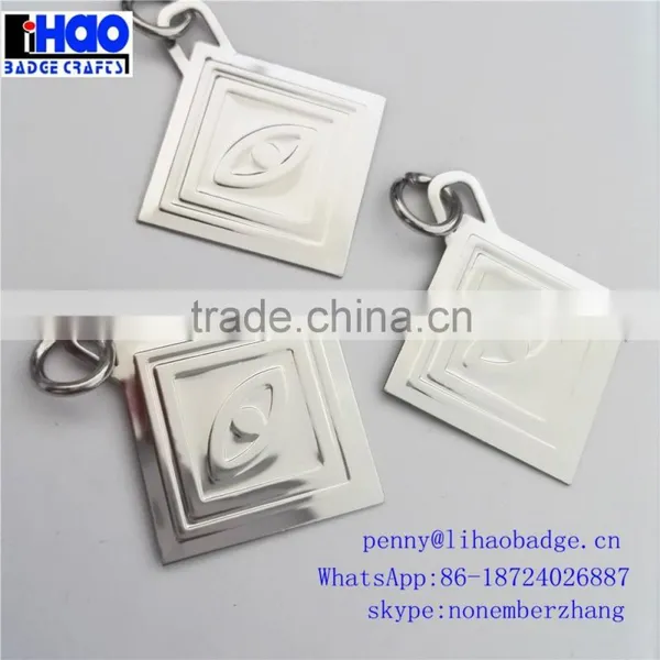 Customized Logo Engraved Metal Name Tag photo-5