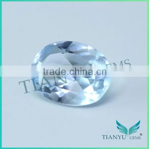 105# Oval Shape Aquamarine Green Spinel Loose Stones photo-2