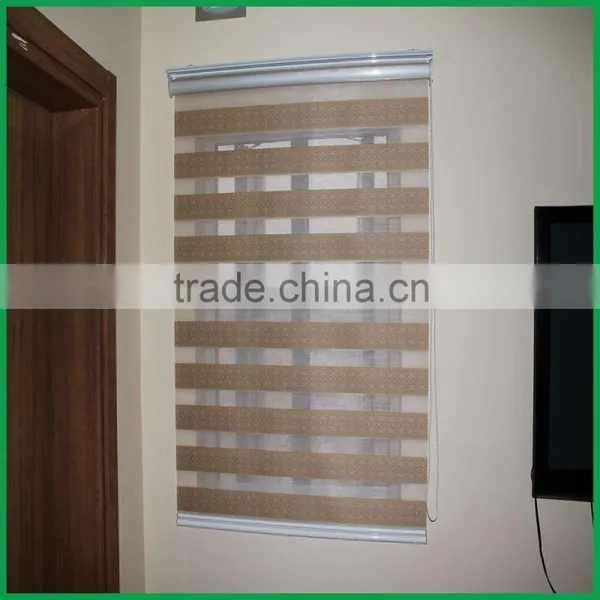 Best Selling Natural Look Custom Zebra Blind Fabric and Zebra Blind photo-4