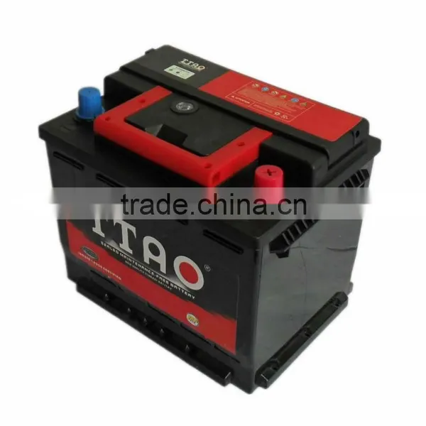 12V Super Car Battery Free Battery DIN50ah
