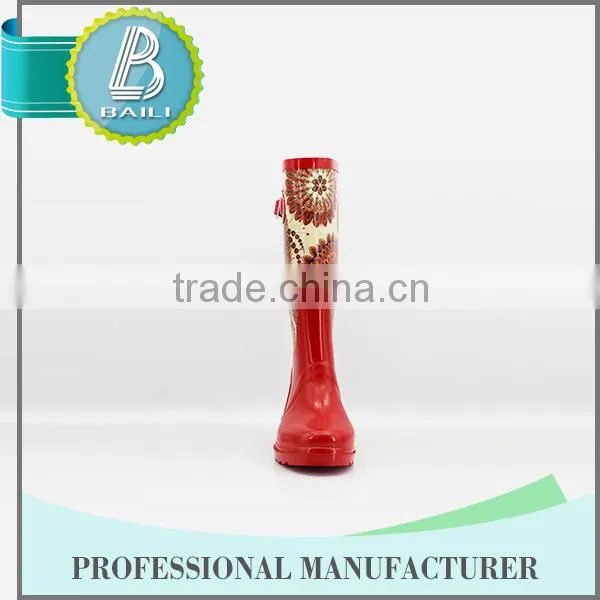Made in China Customised Designs the Owl Rain Boots photo-2