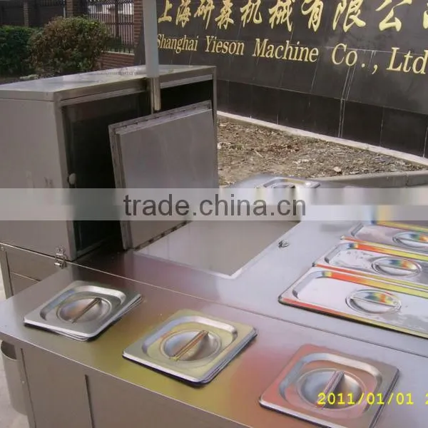 Well Structured Bicycle Bike Hotdog Food Cart, Mobile Food Trailer With Wind Umbrella photo-3