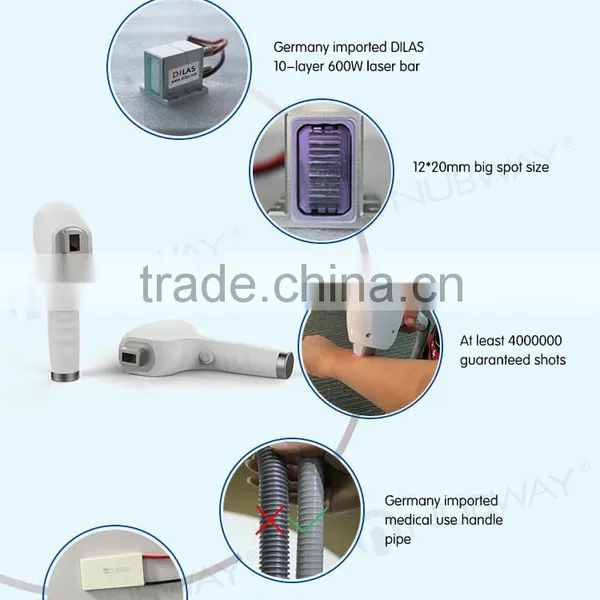 Top Quality Best Seller Permanent Result Diode Laser 10 Layer Laser Bars 808nm Diode Laser Hair Removal 3 Years Warranty photo-5