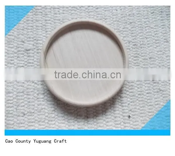 Handmade Eco-friendly Vintage Round Wooden Plates photo-3