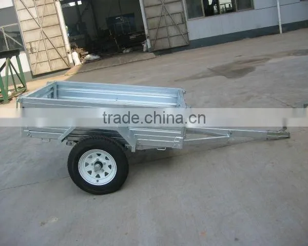 5x3 Galvanized Box Trailer Semi Trailer