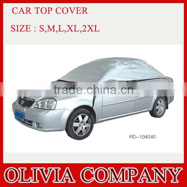 Factory OEM High Quality Folding Silver PEVA S M L XL XXL Sun Car Cover photo-4