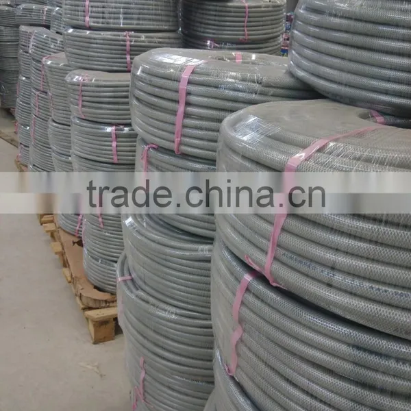 Pvc Flexible Braided Fiber Strengthen Soft Water Hose photo-2