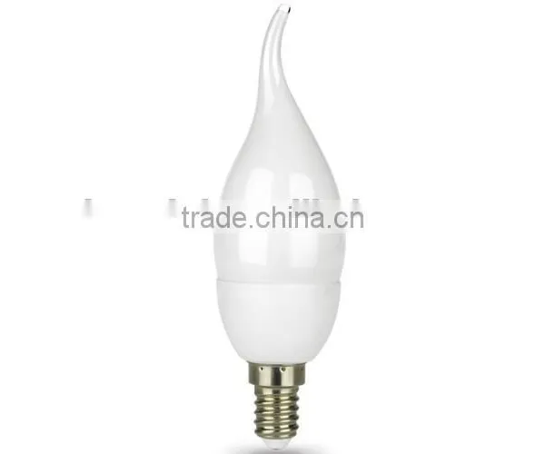Tri-phosphor 7w Enegy Saving Candle Light Bulbs With E14 E27 Base 120V 230V CE ROHS Certificates photo-2