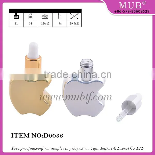 MUB 11 ml Apple Shape Perfume Bottle; Easy Taking Glass Stick Bottle;UV Gel Polish Bottle photo-4