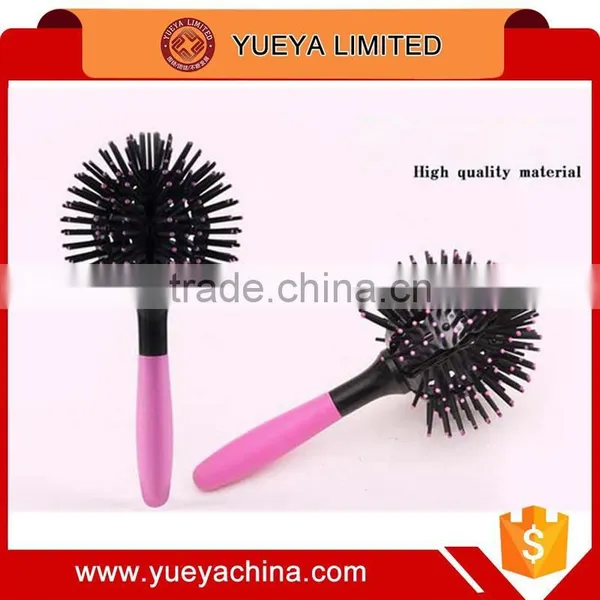 Fashion 3D Hair Curl Comb Ball Shaped Hair Making Comb photo-3