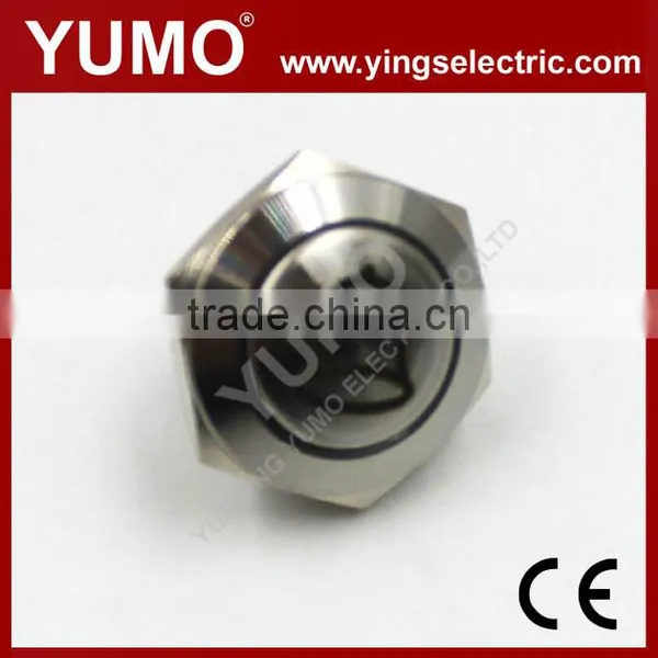 LA19-AJS 19mm 250V Led Momentary Elevator Equipment Pushbutton Switch Metal Push Button Bell Push Button photo-2