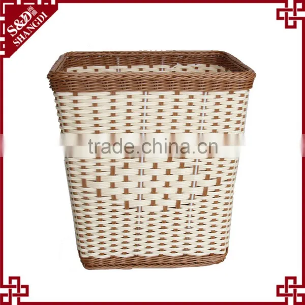 Quality Chinese Products Washable PE Rattan Laundry Hamper for Dirty Clothes photo-2