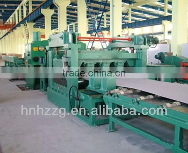 Continuous And High Precision Aluminum Plate Cut To Length Line