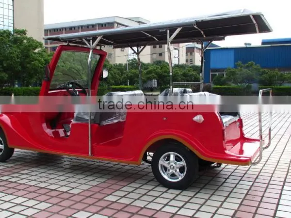 6 Seater Royal China Used Golf Course Resort Electric Classic Car photo-4