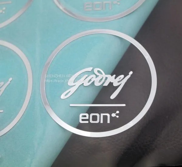 Custom Metal Logo Design Guitar Stickers Decals photo-4