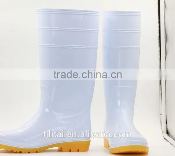 China Factory Fashion Gumboots,pvc Safety Shoes photo-2