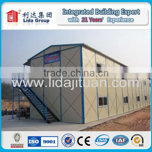 China Double Floor Construction Site Prefabricated House Labour Camp photo-4