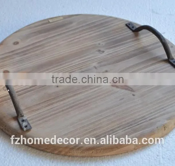 Antique Wooden Serving Trays for Home in Star Shaped photo-2