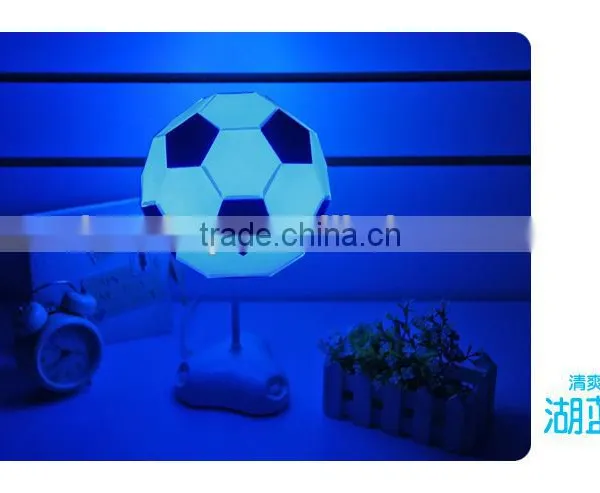Original DIY Football Table Lamp, Creative Foldable World Cup Soccer Ball Night Light photo-3