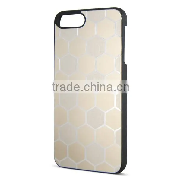 PC Hard Phone Hull Spray Rubber Oil Back Cover Aluminum Phone Case for IPhone 7/7 Plus photo-3