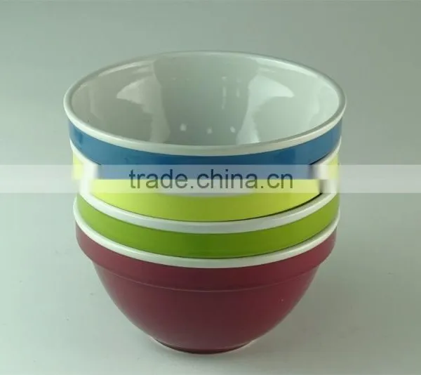 Stocked Cheap 2015 Two-tier Colorful Ceramic Glazed Soup Bowl For Sale photo-5