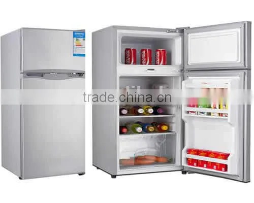 102L Integrated Solar Double-door Refrigerator With Built-in Lithium Battery photo-2