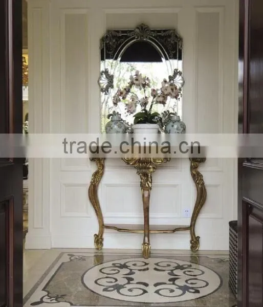 New Arrival Living Room Furniture Console Desk In Wood Veneer Top photo-2