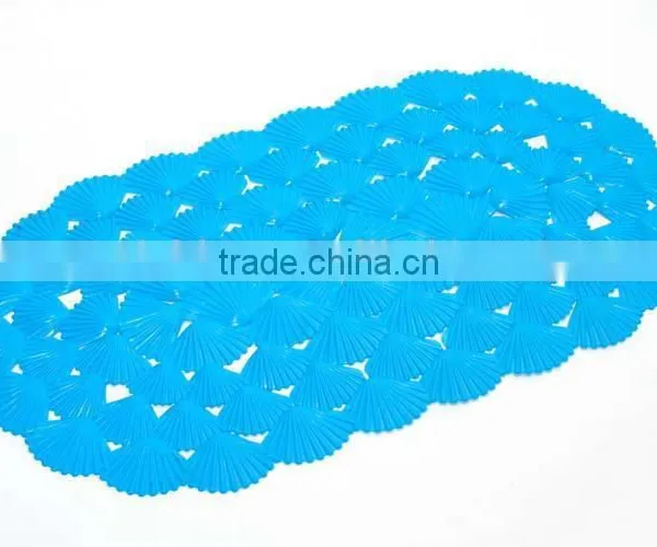 Good Quality Best-selling Pvc Foam Chenille Non Slip Bath Mat photo-2