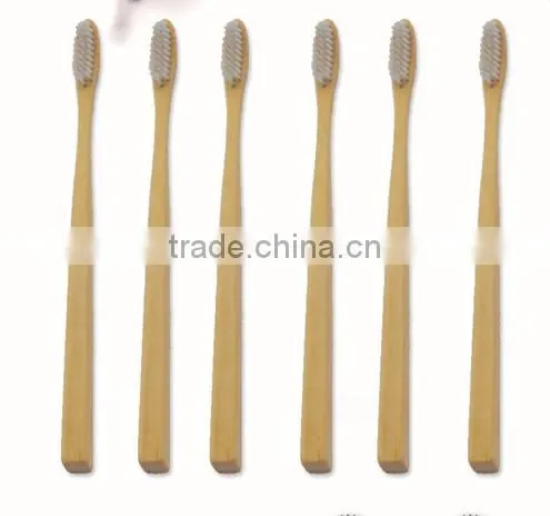 High Quality Bamboo Household Toothbrush, Bamboo Bristle Toothbrush, Toothbrush photo-6