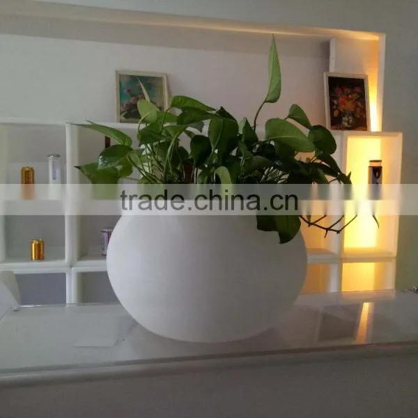 Infrared Remote Control PE Plastic Display Led Flower Pots photo-6