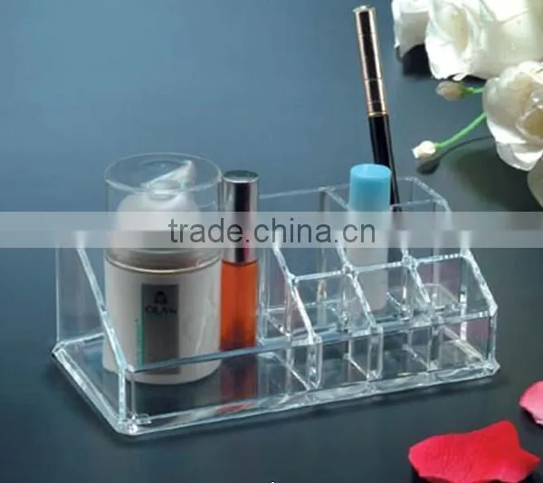 423068 Acrylic Makeup Organizer Clear Box Cosmetic Cases